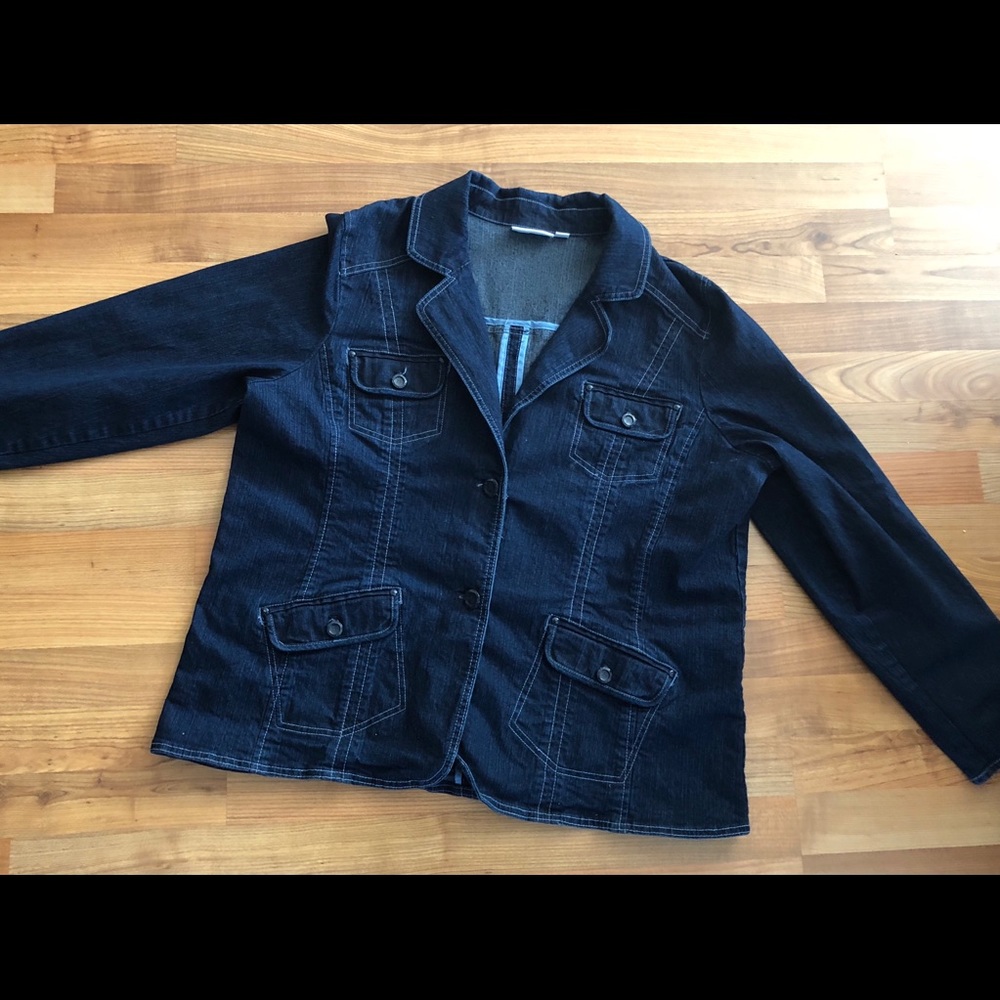 Jean blazer